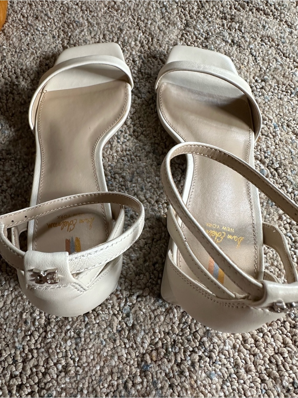 Sam Edelman Wilson Kitten Heel Ankle Strap Sandals - Picture 9 of 11
